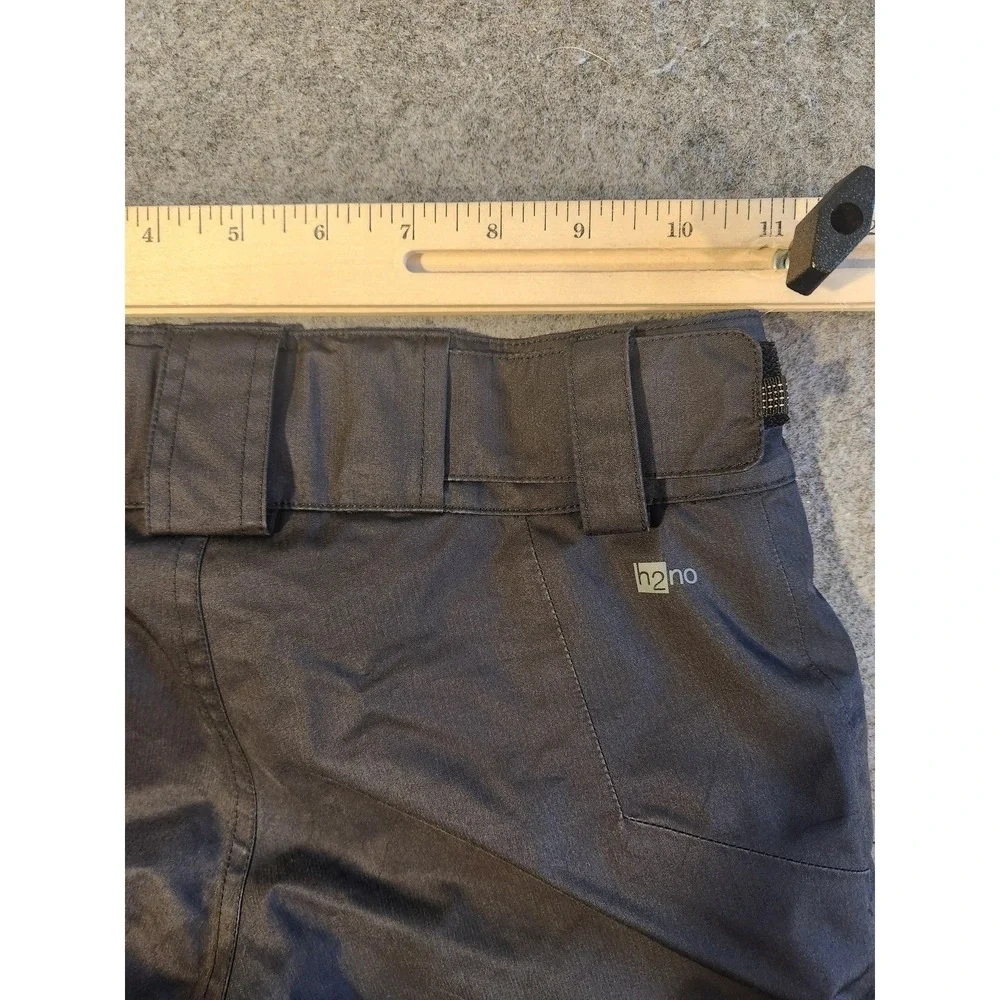 Patagonia Ski Pants Kids Size 7-8 Gray H2No Waterproof Insulated Snow STY68490